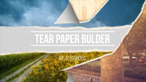 Paper Tear Builder - Download 13769676 Videohive