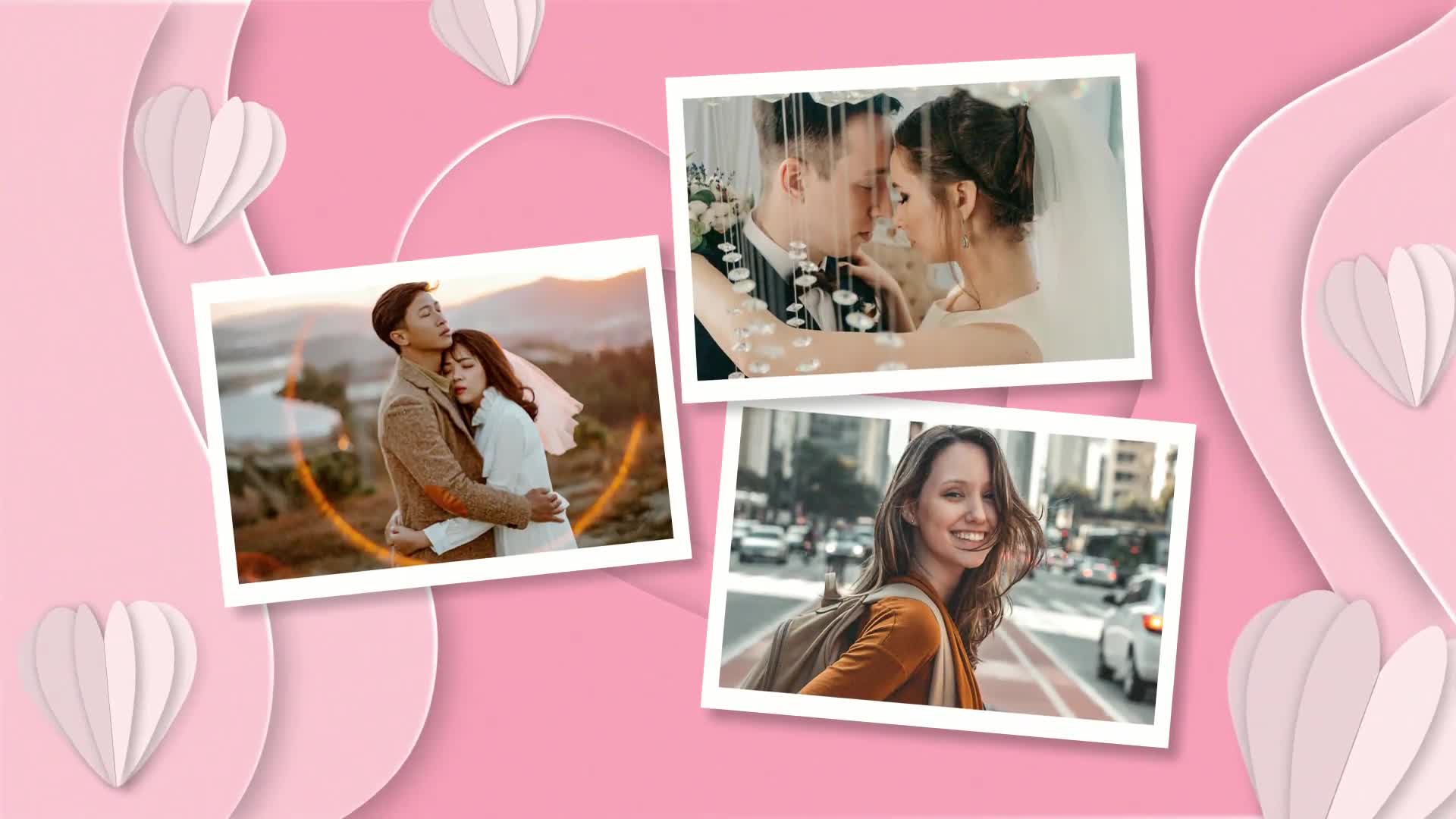 Papercut Valentine Day Greetings Videohive 35754420 After Effects Image 1