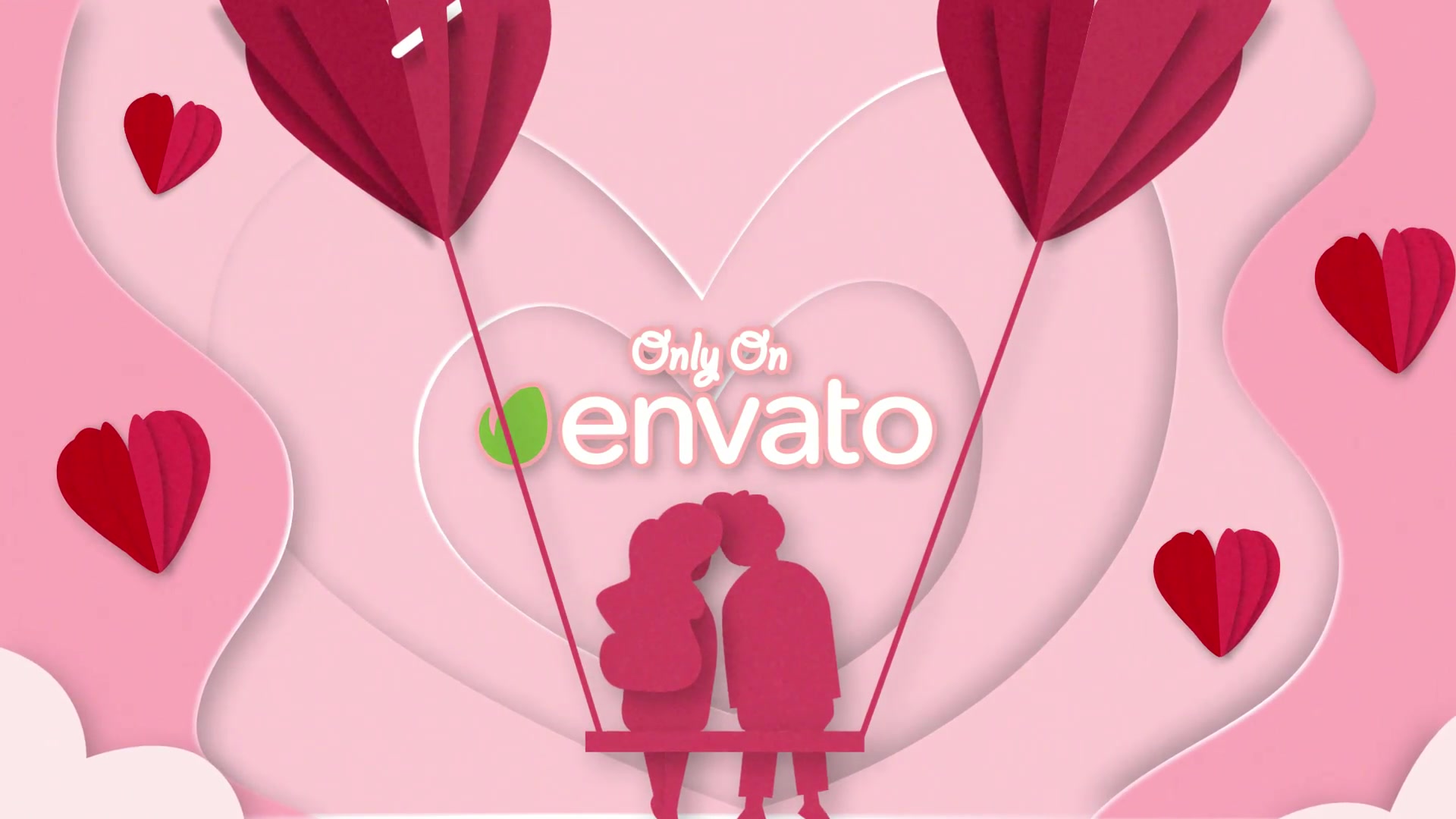 Papercut Valentine Day Greetings Videohive 35754420 After Effects Image 10