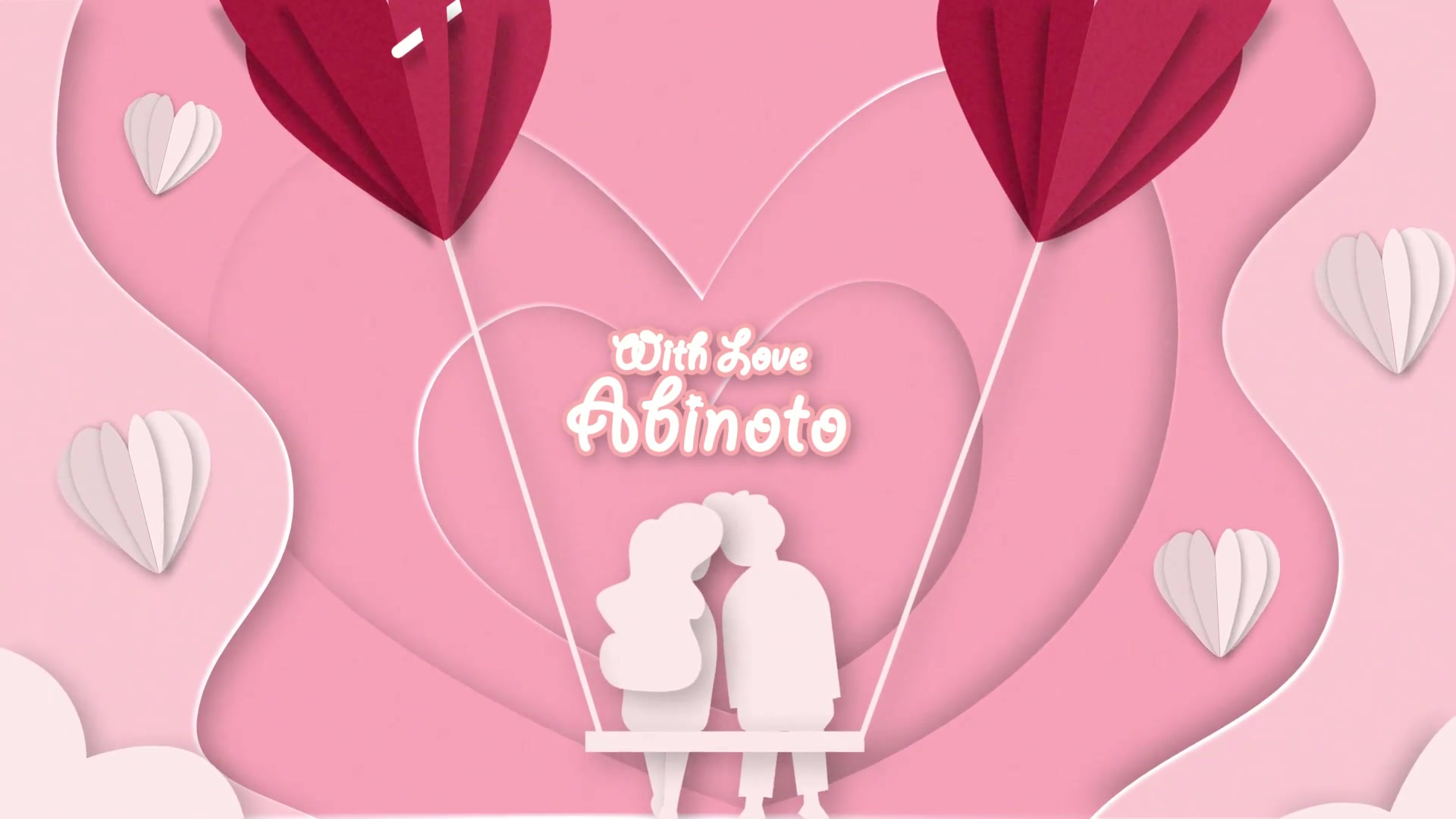 Papercut Valentine Day Greetings Videohive 35754420 After Effects Image 5