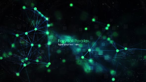 Parallax Abstract Plexsus Titles - 33825655 Videohive Download