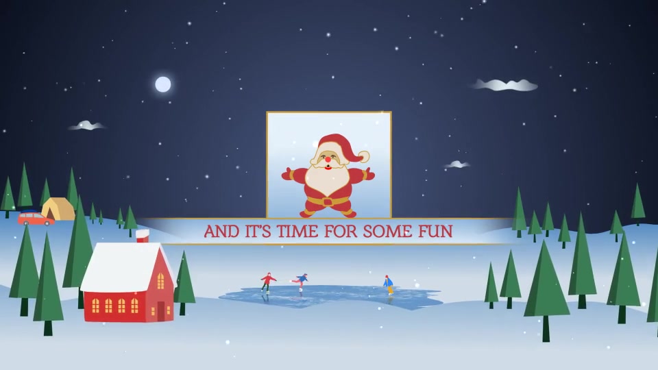 Parallax Christmas Greetings - Download Videohive 21009108