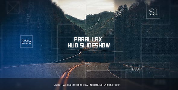 Parallax HUD Slideshow - Videohive 18360570 Download