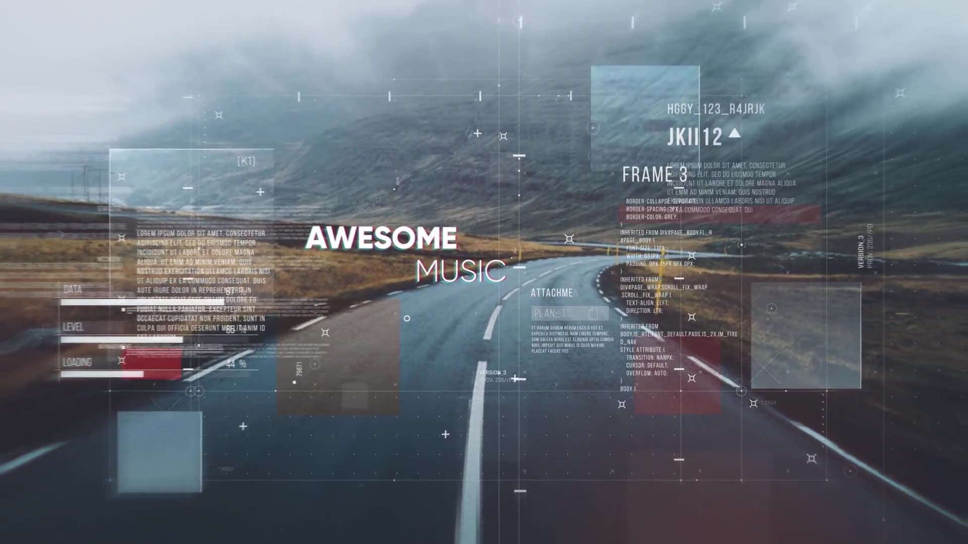 Parallax HUD Slideshow Videohive 21097128 After Effects Image 11