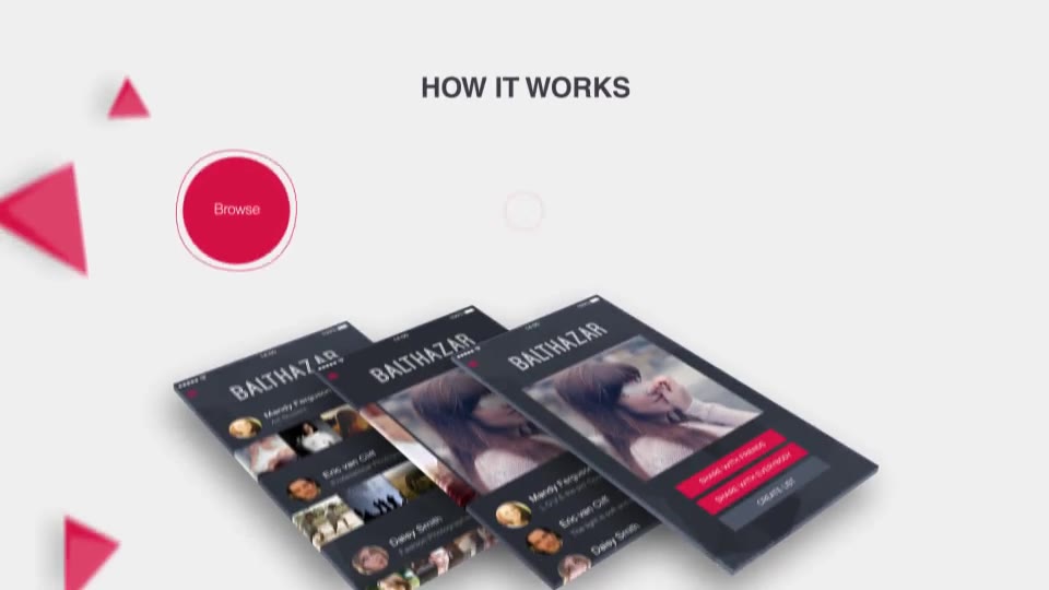 Parallax Mobile App Video Presentation - Download Videohive 10012347