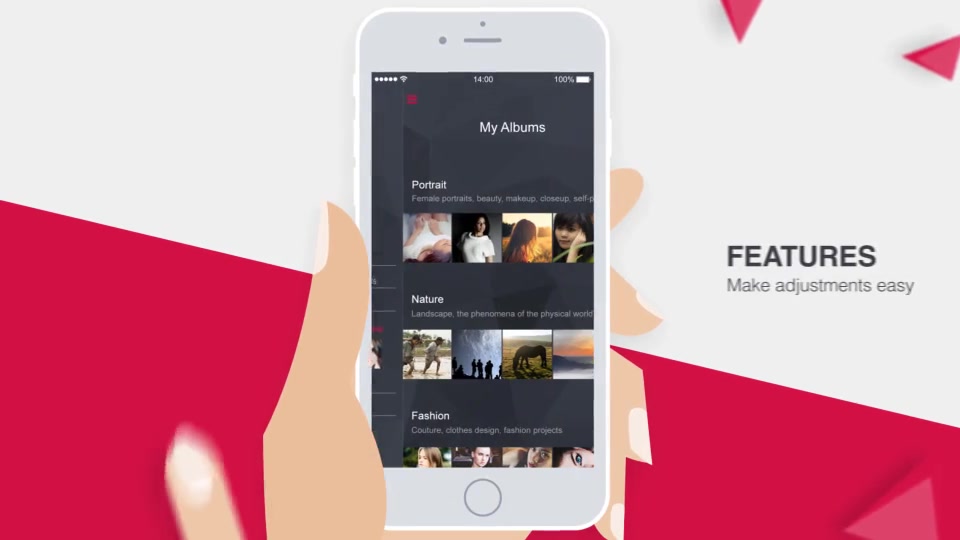 Parallax Mobile App Video Presentation - Download Videohive 10012347