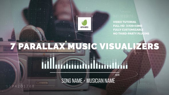 Parallax Music Visualizer - Videohive 23248764 Download