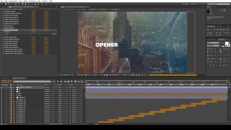 Parallax Opener Videohive 13563594 After Effects Image 12