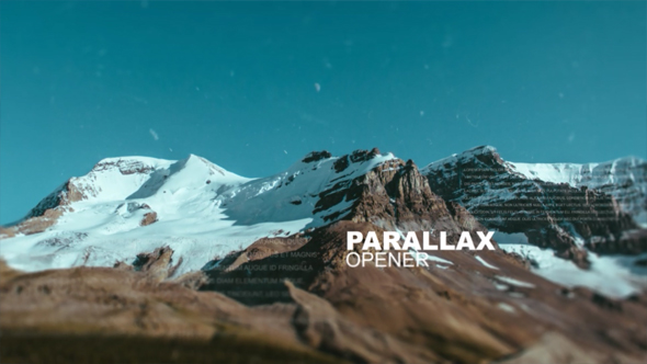 Parallax Opener - Download Videohive 16701534