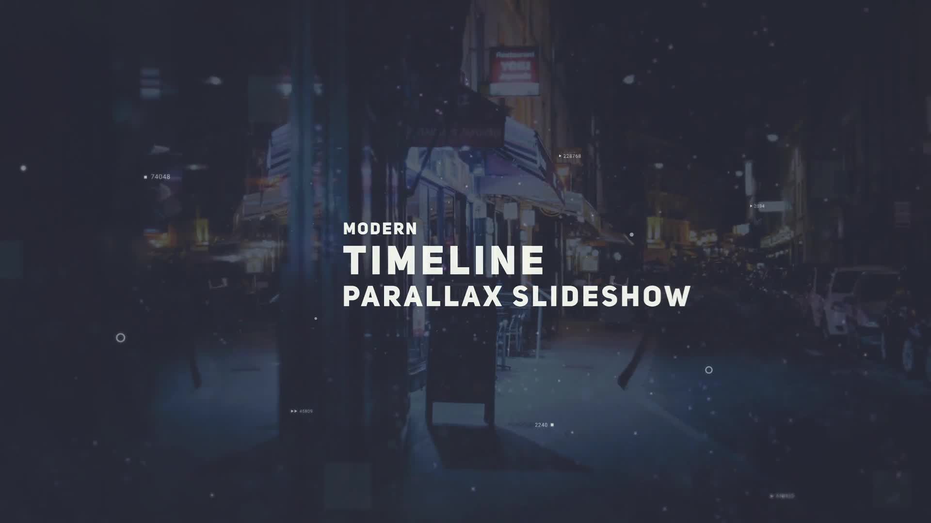 Parallax Timeline Slideshow Videohive 20586577 After Effects Image 1
