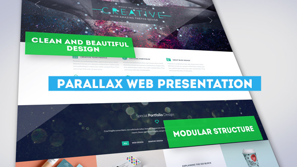 Parallax Web Presentation - Download Videohive 10057422