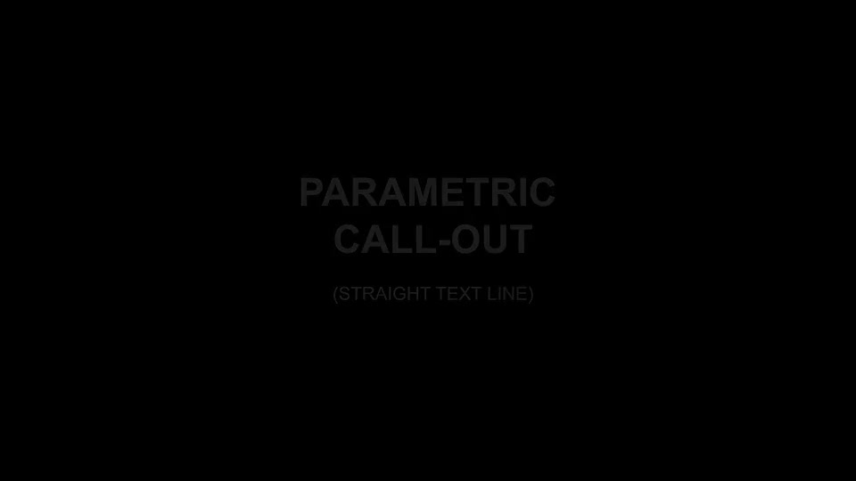 Parametric Callouts Videohive 9117796 After Effects Image 1