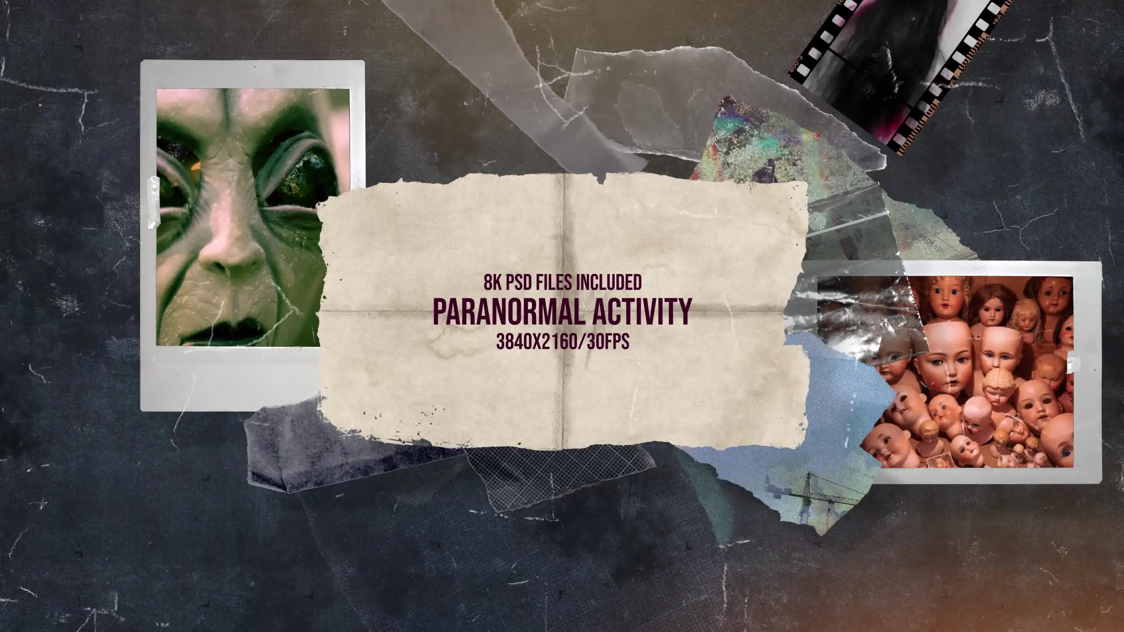 Paranormal Activity/ UFO/ Murder/ Detective/ Ghost/ Mystery/ Zombie/ Horror/ Halloween/ Vampires/ TV Videohive 32360752 After Effects Image 10