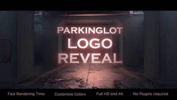 Parking lot Logo Reveal - Download Videohive 26875861