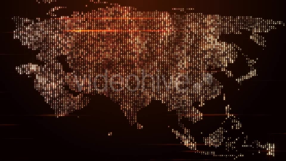 Particle Asia Map - Download Videohive 14986369