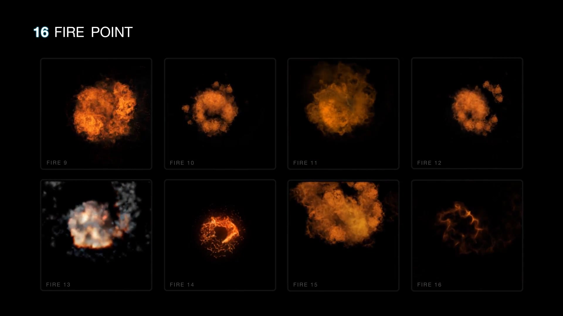 Particle Builder | Elemental Gear: Fire Sand Smoke Particular Presets - Download Videohive 14664200