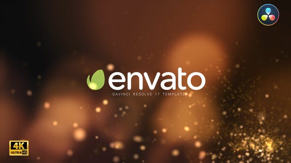 Particle Burst Logo Reveal DaVinci Resolve - Download Videohive 29699987