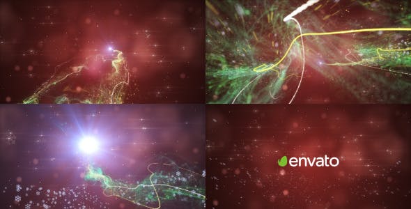Particle Christmas Logo Reveal - Download Videohive 9721888