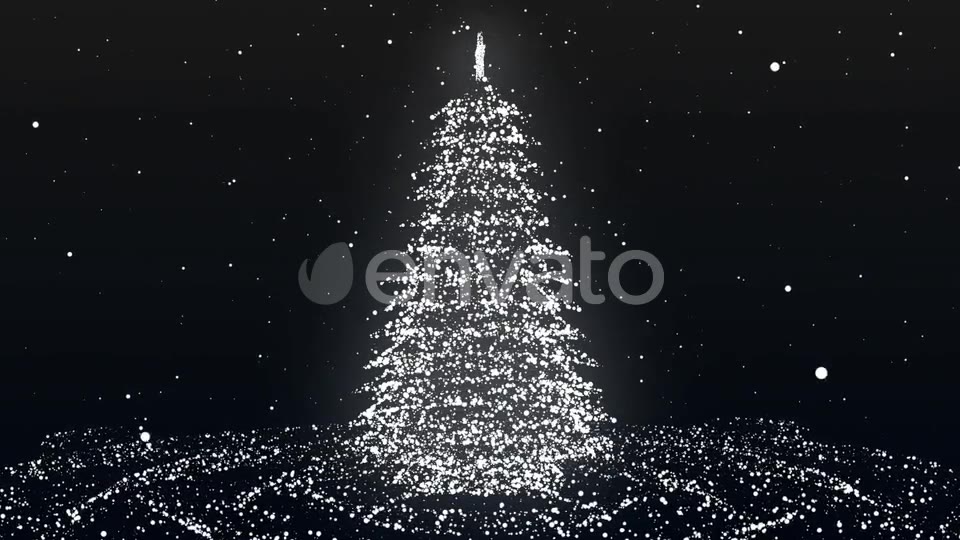 Particle Christmas Tree Background Videohive 29348851 Motion Graphics Image 7