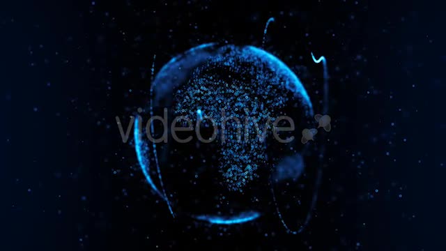 Particle Earth Hologram - Download Videohive 20619687