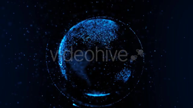 Particle Earth Hologram - Download Videohive 20619687