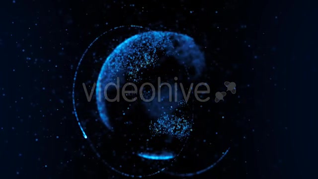 Particle Earth Hologram - Download Videohive 20619687