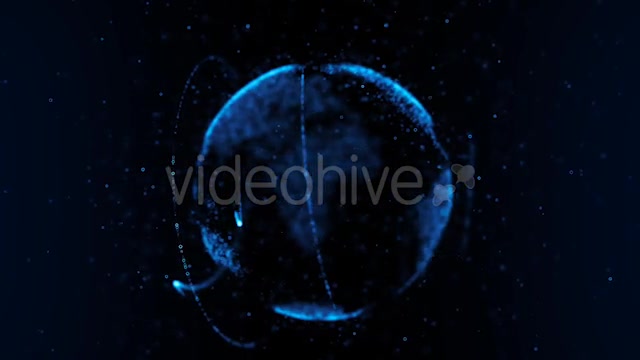 Particle Earth Hologram - Download Videohive 20619687