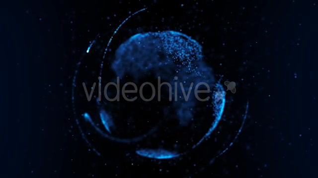 Particle Earth Hologram - Download Videohive 20619687