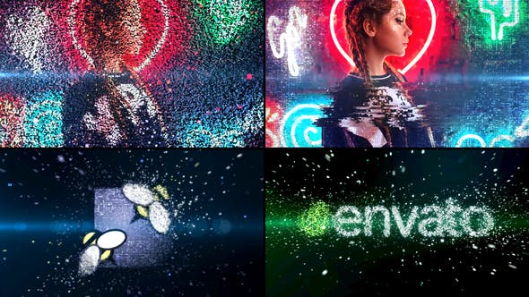 Particle Effect and Glitch - 771851 Download Videohive