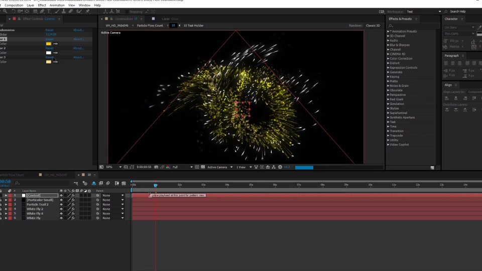 Particle Flow Countdown - Download Videohive 20692236