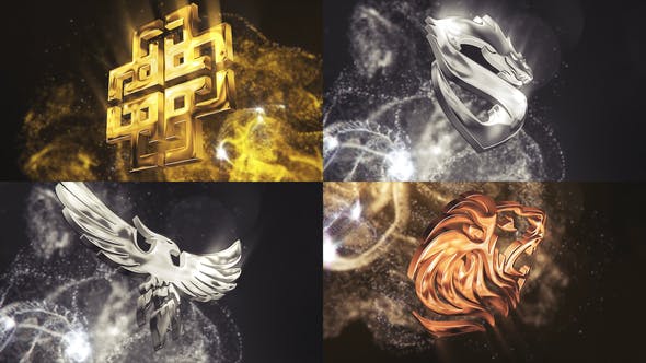 Particle Glossy Logo - Videohive Download 27053454