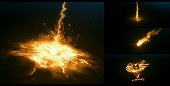 Particle Hit Logo - 21303833 Download Videohive