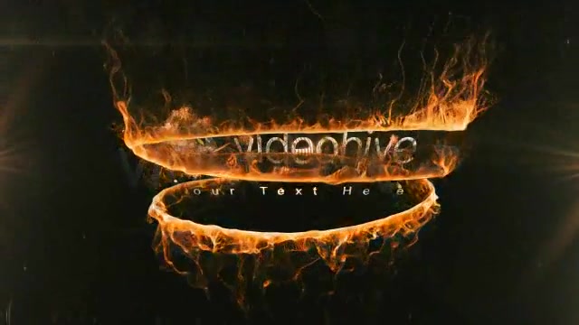 Particle Logo IV Fire Ring Videohive 5245885 After Effects Image 5