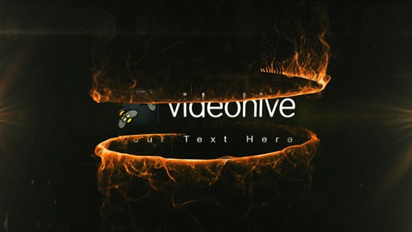 Particle Logo IV Fire Ring - Videohive Download 5245885