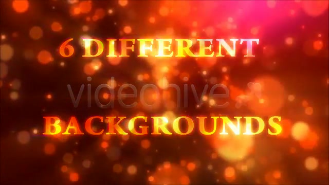 Particle Shine (6 Different Backgrounds Loop) Videohive 151304 Motion Graphics Image 8