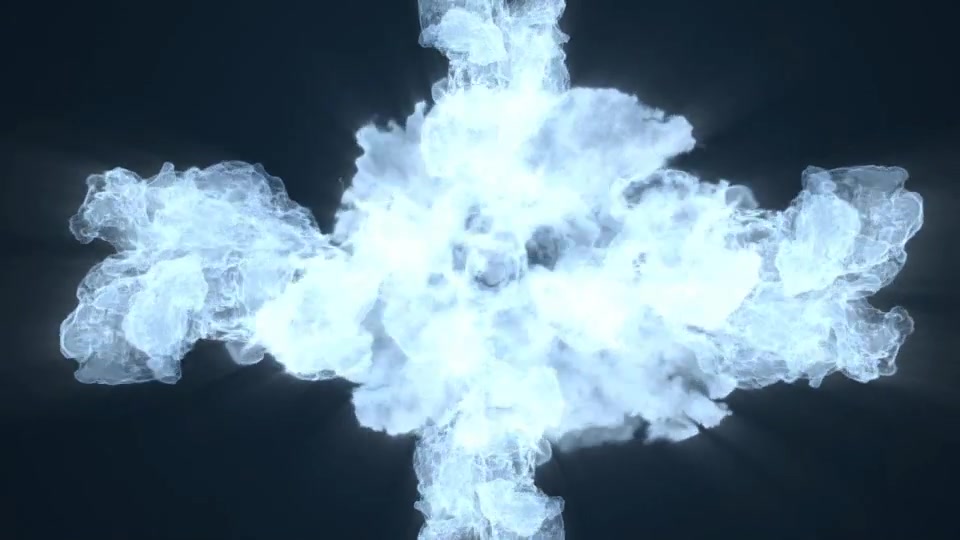 Particle Smoke Glitch Logo Reveal - Download Videohive 8206378