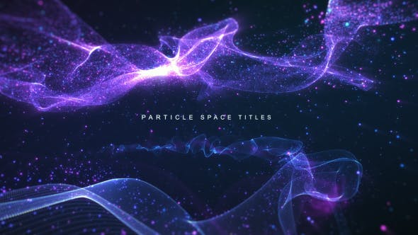 Particle Space Titles - Videohive Download 19183164