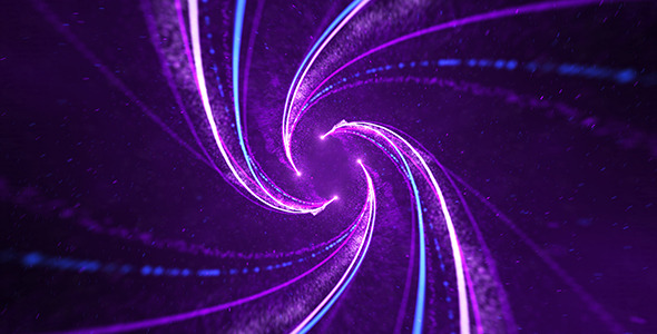 Particle Spiral Logo - Download Videohive 10399077