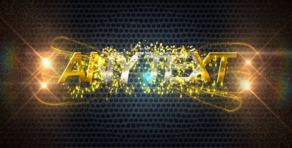 Particle Text or Logo Reveal - 4479940 Videohive Download