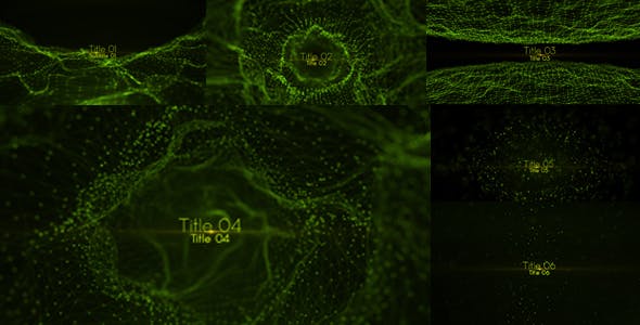 Particle Titles - Download 14177397 Videohive
