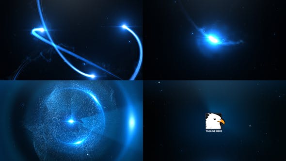 Particle Trails Logo Explosion - Videohive 32160655 Download