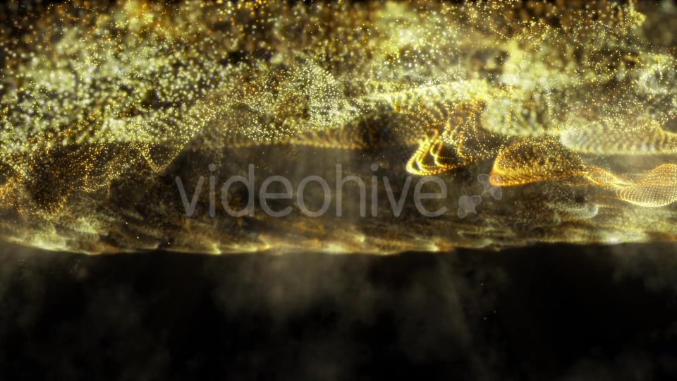 Particles Atmosphere Yellow - Download Videohive 11804978