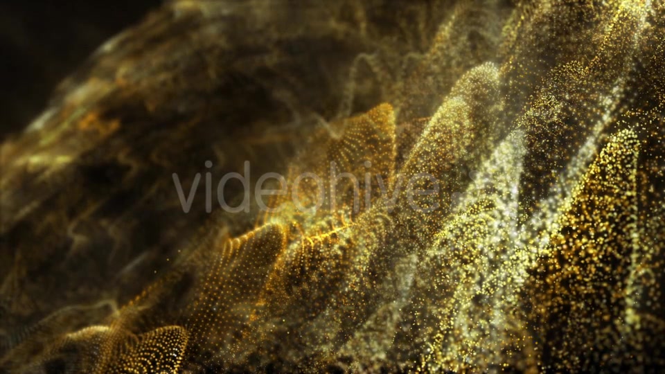 Particles Atmosphere Yellow - Download Videohive 11804978