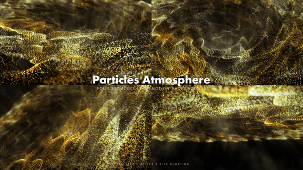 Particles Atmosphere Yellow - Download Videohive 11804978