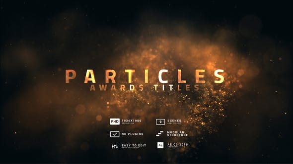 Particles | Awards Titles - Videohive 34613148 Download