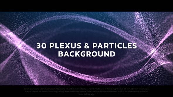 Particles Backgrounds - Videohive Download 34500585