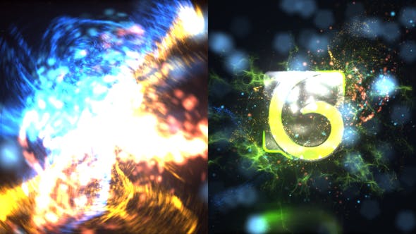 Particles Blast Logo Reveal - Download Videohive 25607919