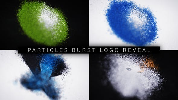 Particles Burst Logo - Download Videohive 26794093
