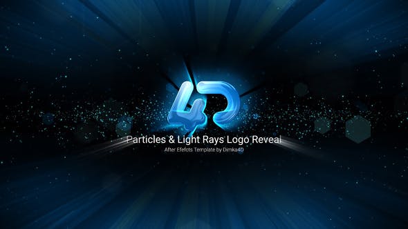 Particles & Light Rays Logo Reveal - 40441844 Videohive Download