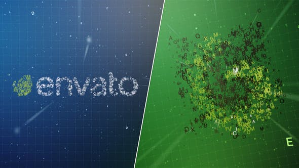 Particles Logo - 21990322 Download Videohive